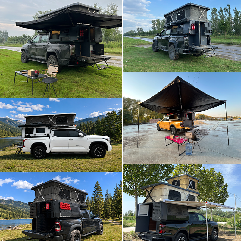 Luxury Mobile Motorhome Caravan Trailers With Toilet Camper Mini Camper Off Road Travel Camper Trailer thumbnail 2
